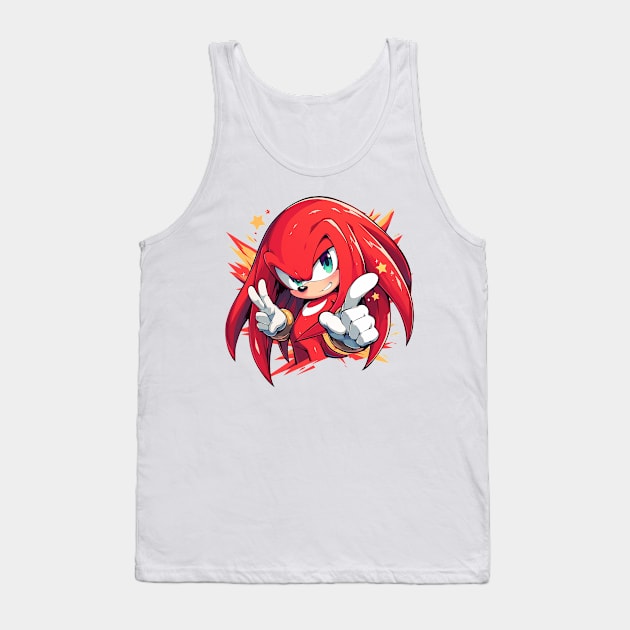 knuckles Tank Top by peterdoraki